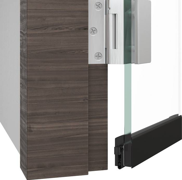 Türdichtung Schall-Ex® GSA 1-s.L.708mm Alu.silberf.GLT L/R ATHMER