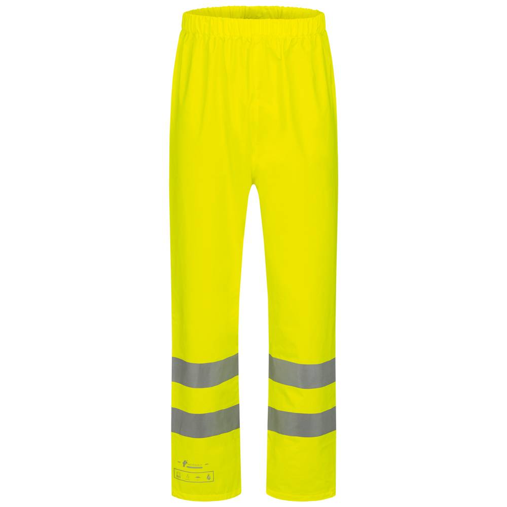 KLAAS Multinorm PU-Regenbundhose NORWAY Gelb EN ISO 20471/1, EN 343, EN Gr.M