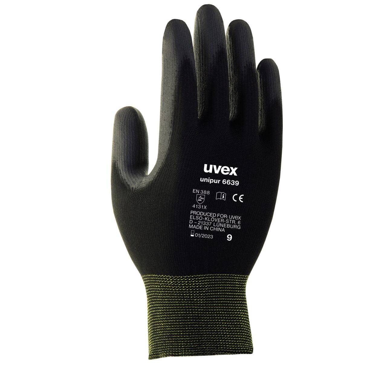 Uvex 6024806 Schutzhandschuhe unipur 6639 60248 Größe 6