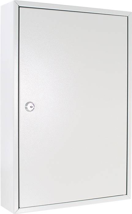 Schlüsselschrank S 64 H450xB300xT80mm 1-türig Zylinderschl.Anz.Hak.64 ROTTNER