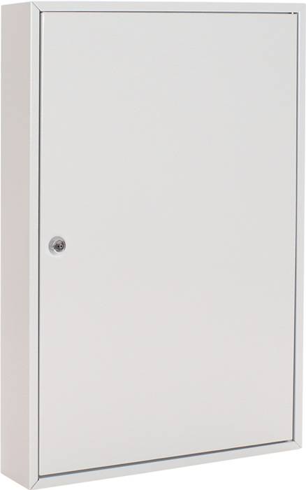 Schlüsselschrank S 100 H550xB380xT80mm 1-türig Zylinderschl.Anz.Hak.100 ROTTNER