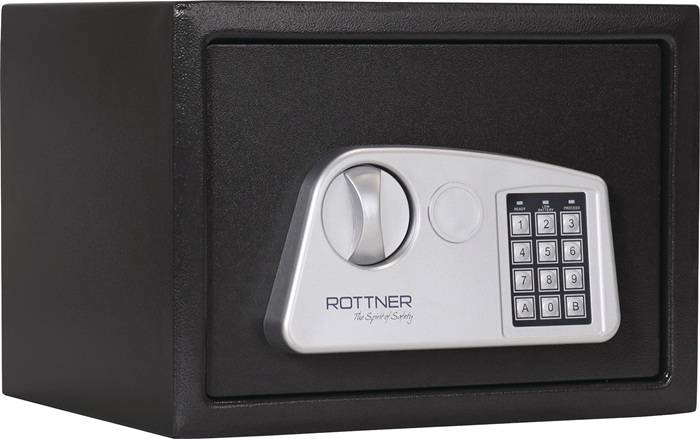 ROTTNER Möbeltresor Jupiter 3 250x350x280mm Elektronikschloss Fbd.9kg ROTTNER