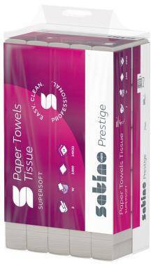 SATINO BY WEPA 446226100 Satino Papierhandtuch 274 980 24x32cm 2lg. W-Falz h w 3