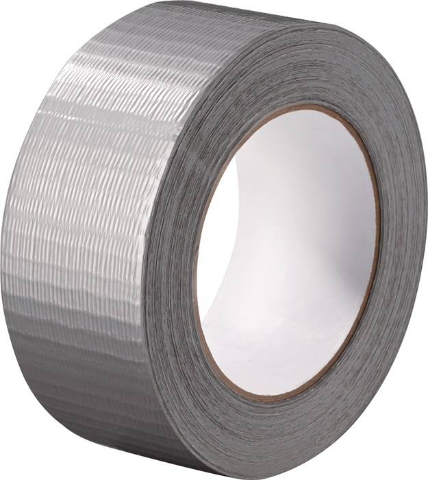 TECWERK Gewebeband silber Länge 50 m Breite 48 mm