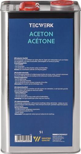 Aceton 5l Kanister TECWERK 2000355962