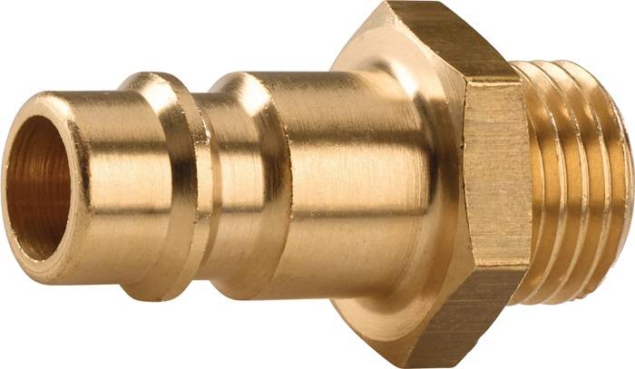Stecknippel MS blk Stecker DN 7,2 AG G 3/8 Zoll TECWERK