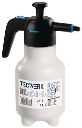 Drucksprüher 2l FPM Dichtung,Kunststoff-Düse TECWERK 2000355698