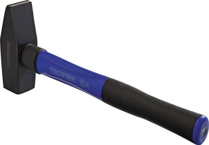 Schlosserhammer 1500g Stiel-L.380mm 3K-Stiel m.Stahlschutzhülse TECWERK
