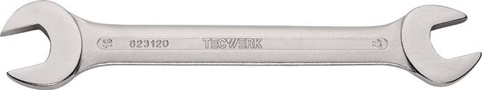 TECWERK 2000823125 Doppelmaulschlüssel 19x24mm L.245mm verchr.TECWERK 2000823125