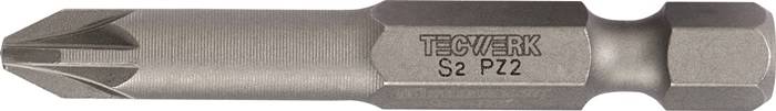 Bit 1/4 Zoll PZD 2 L.50mm TECWERK