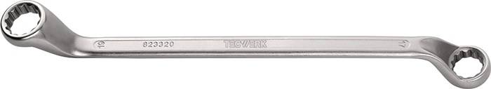 TECWERK Doppelringschlüssel 10 x 11 mm 197 mm tief gekröpft