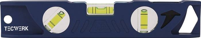 TECWERK 2000857184 Wasserwaage Torpedo 25cm ± 1,0 mm/m TECWERK 2000857184