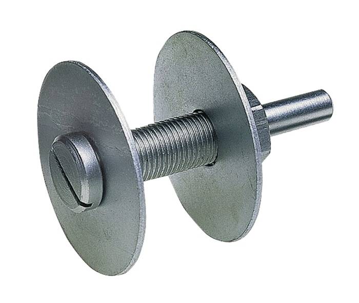 Spannschaft f.Grobreinigungsscheiben Schaft-D.6mm f.Bohrungs-D.13mm TECWERK