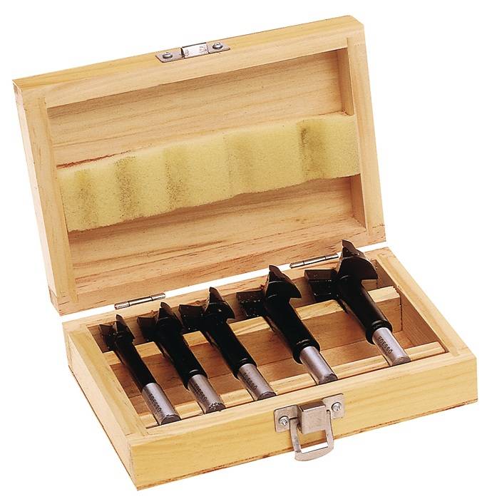 TECWERK 2000863755 Kunstbohrersatz 5-tlg.hartmetallbestückt D.15,20,25,30,35mm H