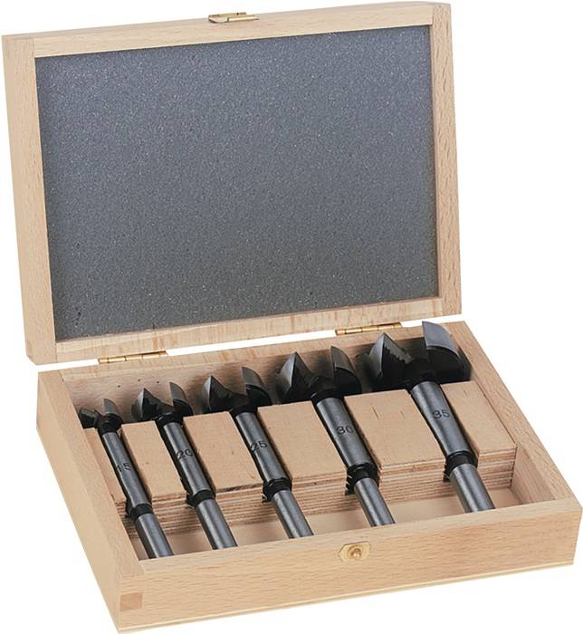 TECWERK 2000863446 Forstnerbohrersatz Type 0310 5-tlg.D.15,20,25,30,35mm TECWERK
