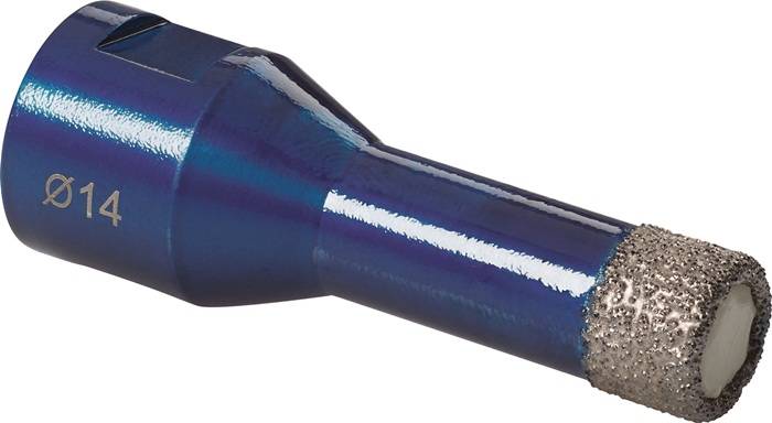 TECWERK 2000865452 Diamant-Fliesenbohrer PRO M14 D.14mm L.60,5mm 1-tlg.Sgmt-Anz.