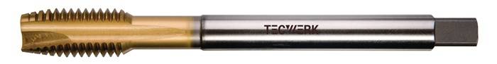 TECWERK 2000867464 Maschinengewindebohrer DIN 376B M30x3,5mm HSS-Co TiN 6H TECWE