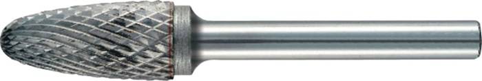 Frässtift RBF D.6mm Kopf-L.13mm Schaft-D.3mm HM Verz.Normal,fein TECWERK