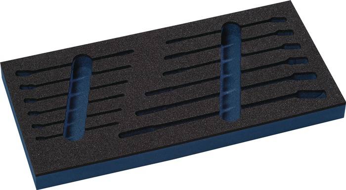 Werkzeugmodul Leereinlage 1/3-Modul 2000 871 234 12-tlg.TECWERK