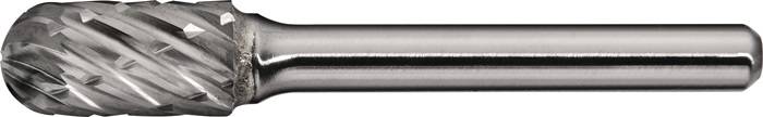Frässtift WRC Special Steel D.8mm Kopf-L.20mm Schaft-D.6mm HM Verz.Kreuz TECWERK