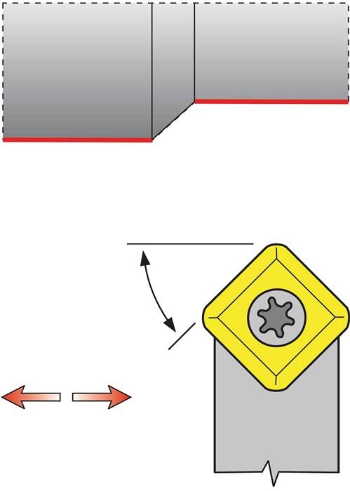 Klemmdrehhalter SSDCN2525M12 vern.Außen TECWERK