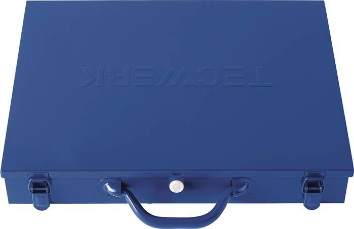 Sortimentskasten B438xT342xH70mm 23 Fächer blau blau TECWERK