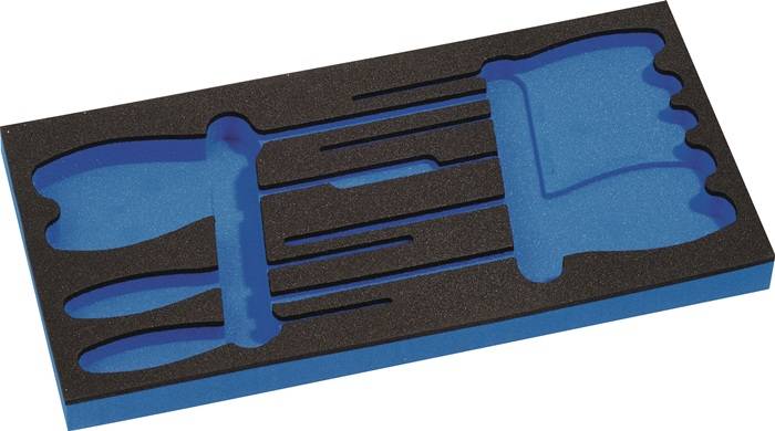 TECWERK 2000871298 Werkzeugmodul Leereinlage 1/3-Modul 2000 871 238 9-tlg.TECWER