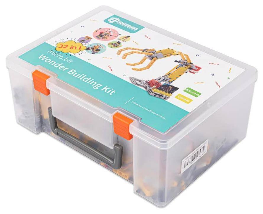 ELECFREAKS micro:bit Wonder Building Kit 32 IN 1, 400+ Bausteine, ohne micro:bit board