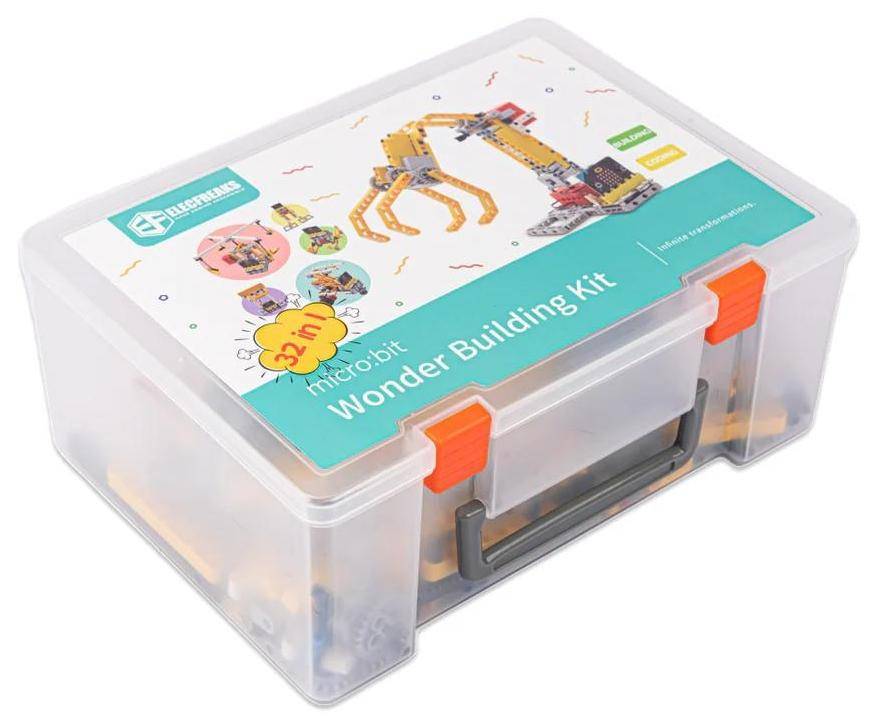 ELECFREAKS micro:bit Wonder Building Kit 32 IN 1, 400+ Bausteine, ohne micro:bit board