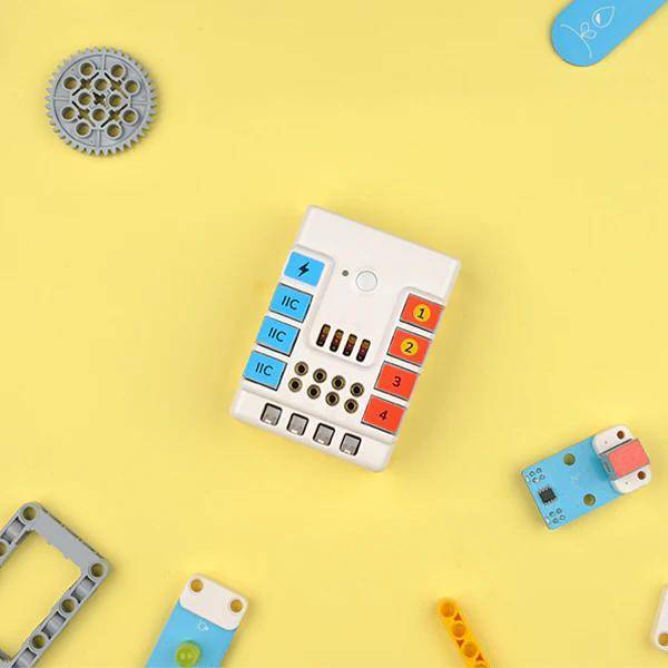 ELECFREAKS micro:bit Nezha 48 in 1 Inventor's Kit, 11 Module, 400 Bausteine, 75+ Lern-Projekte