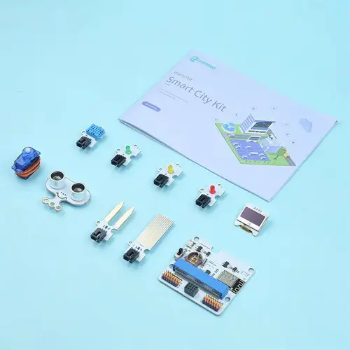 ELECFREAKS micro:bit Smart City Kit, 17-teiliges IoT Lern-Set, ohne micro:bit Board ELECFREAKS micro:bit Smart City Kit, 17-teiliges IoT Lern-Set, ohne micro:bit Board