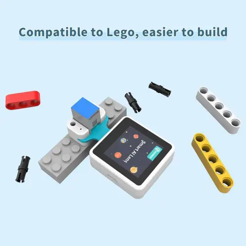ELECFREAKS micro:bit AI Smart Lens, V831 Core IC, 90 Grad Weitwinkel, 240x240 Auflösung, 1.3 Zoll ELECFREAKS micro:bit AI Smart Lens, V831 Core IC, 90 Grad Weitwinkel, 240x240 Auflösung, 1.3 Zoll