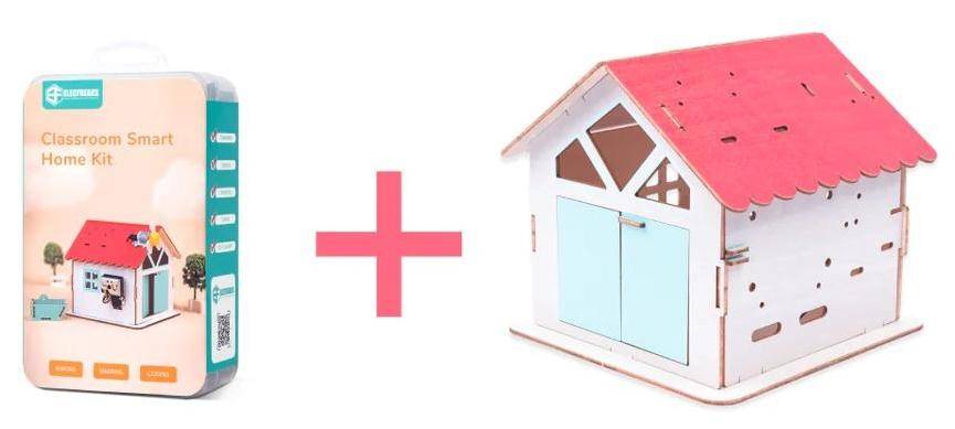 ELECFREAKS Smart Air Purifier Kit, IOT Erweiterung, Motorventilator, Staubsensor, für micro:bit