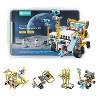 ELECFREAKS microbit Space Science Kit, Nezha Board, Smart Motor, 8 Sensorports, über 400 Bauteile ELECFREAKS microbit Space Science Kit, Nezha Board, Smart Motor, 8 Sensorports, über 400 Bauteile