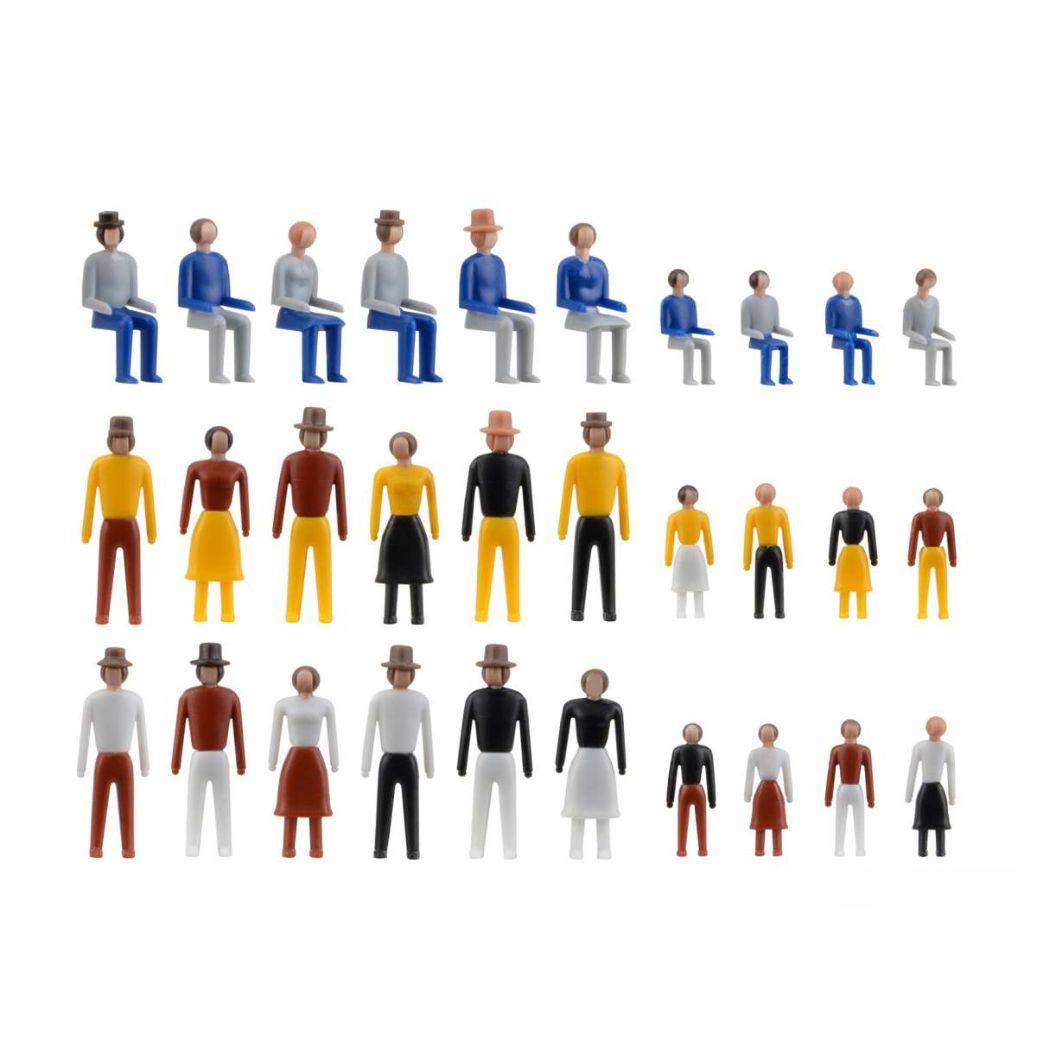 kibri 38110 H0 Deko-Set Figuren Erwachsene und Kinder