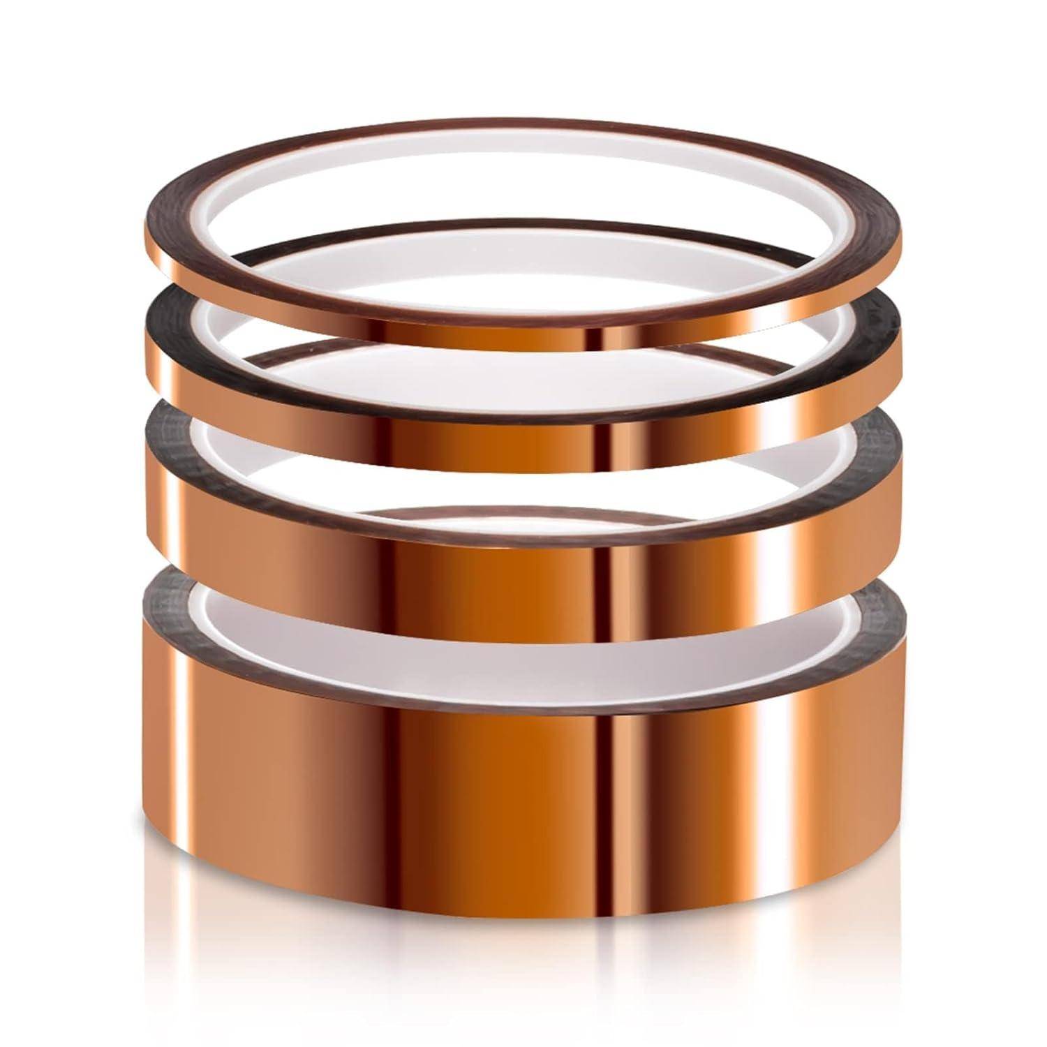 Hochtemperatur Polyimid Klebeband Set, 4er Pack