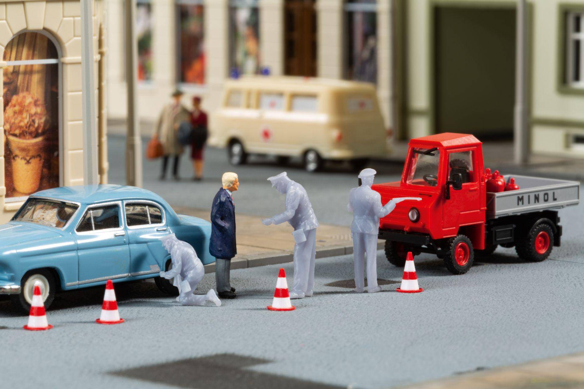 Auhagen 43684 TT Figuren Verkehrskontrolle