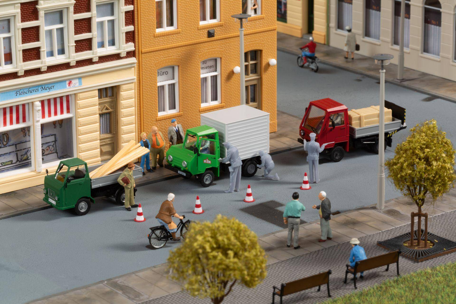 Auhagen 41679 H0 Figuren Verkehrskontrolle