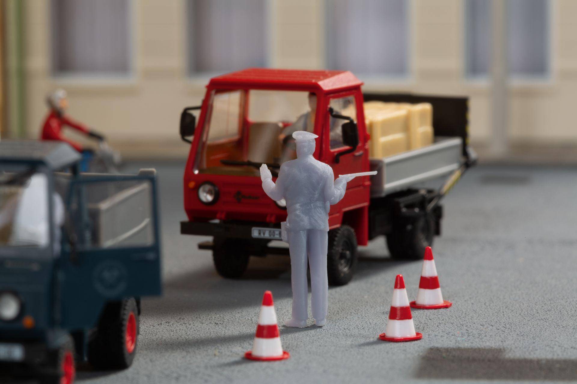 Auhagen 41679 H0 Figuren Verkehrskontrolle