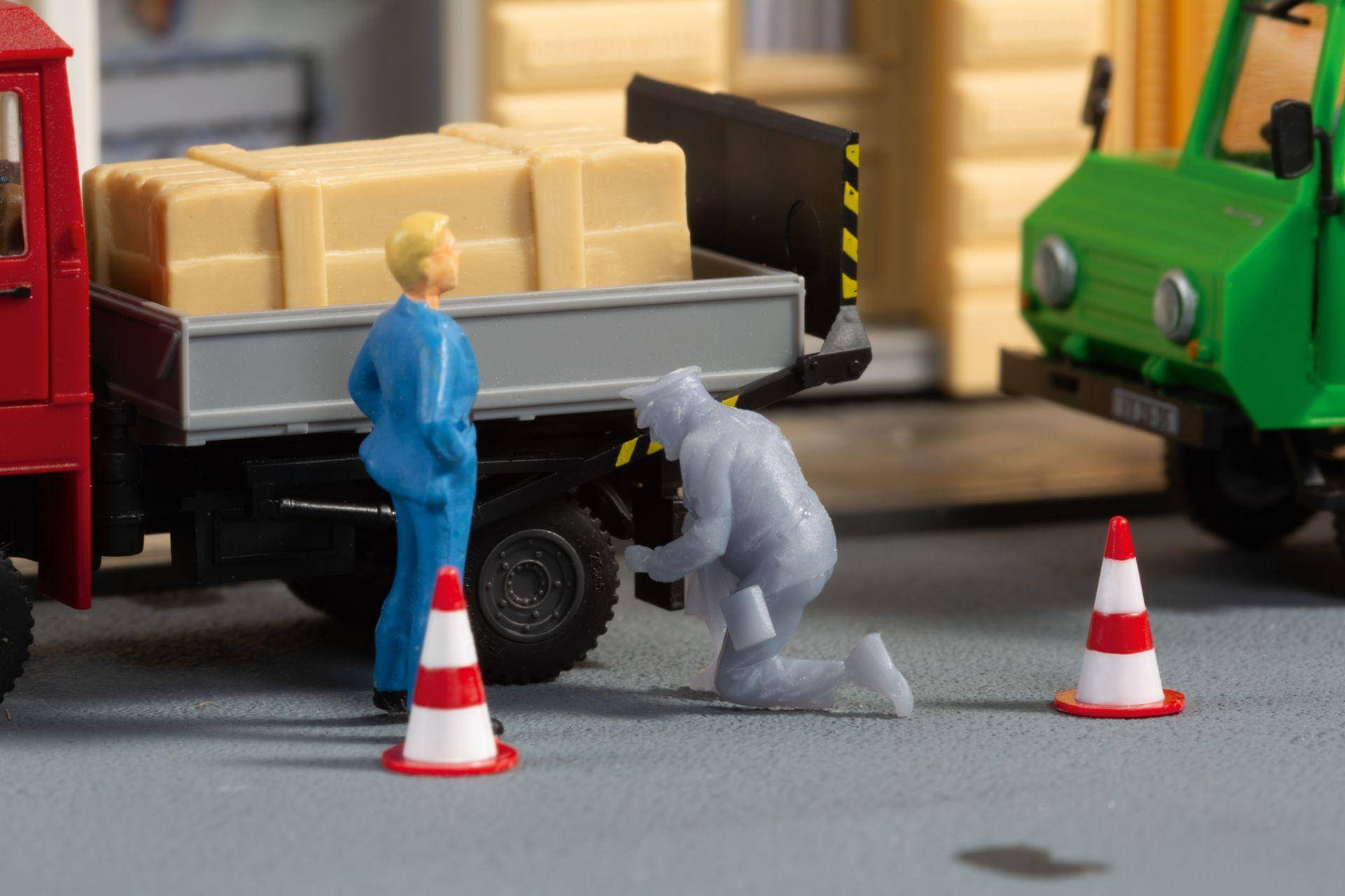 Auhagen 41679 H0 Figuren Verkehrskontrolle