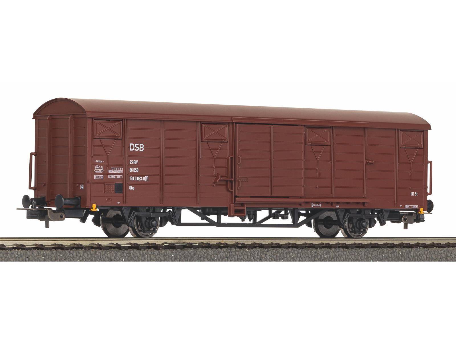 Piko 54093 Gedeckter Güterwagen Gbs DSB IV-V