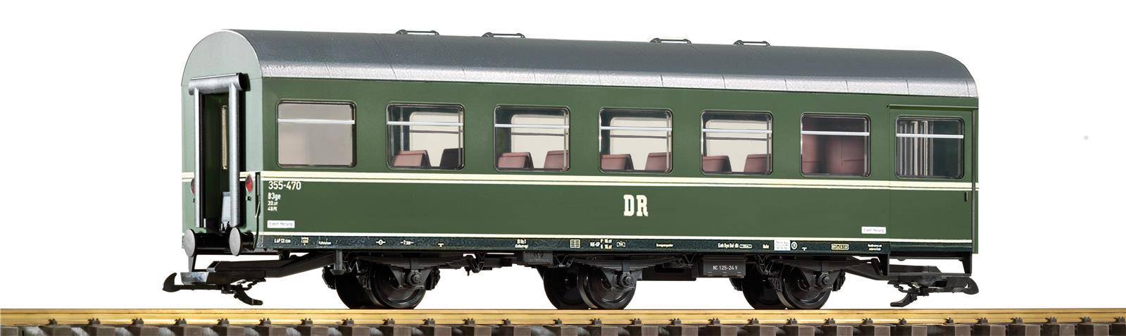 Piko 37684 G Personenwagen Reko 3achsig Bage DR III