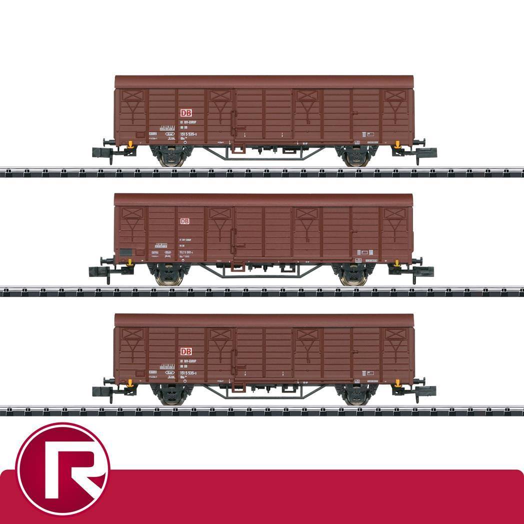 Minitrix 18901 Güterwagen-Set Gbs 258 DB AG