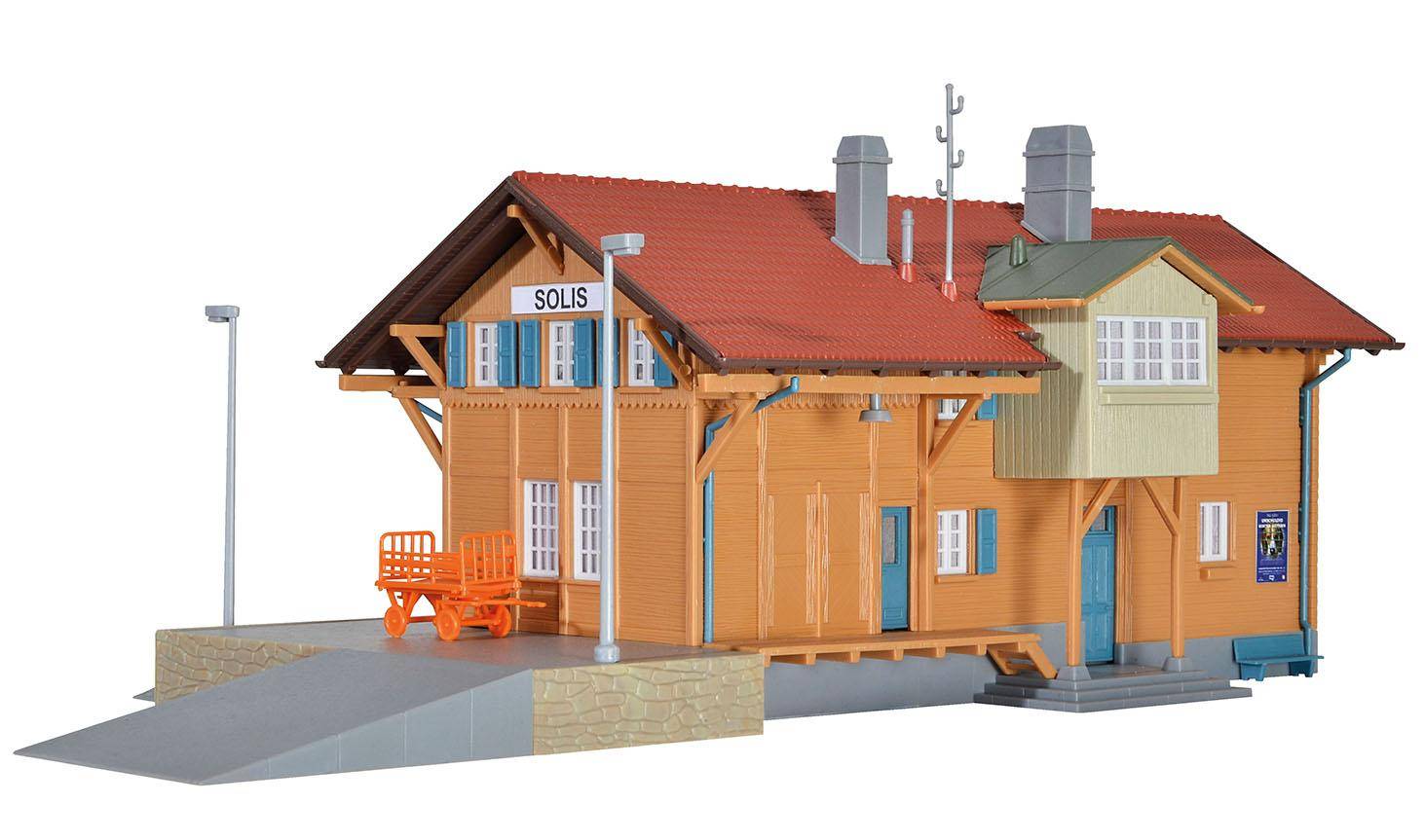 kibri 39372 H0 Bahnhof Solis