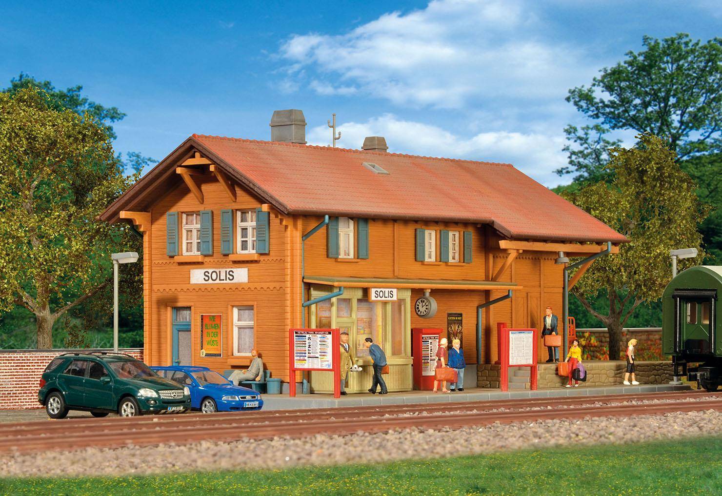 kibri 39372 H0 Bahnhof Solis