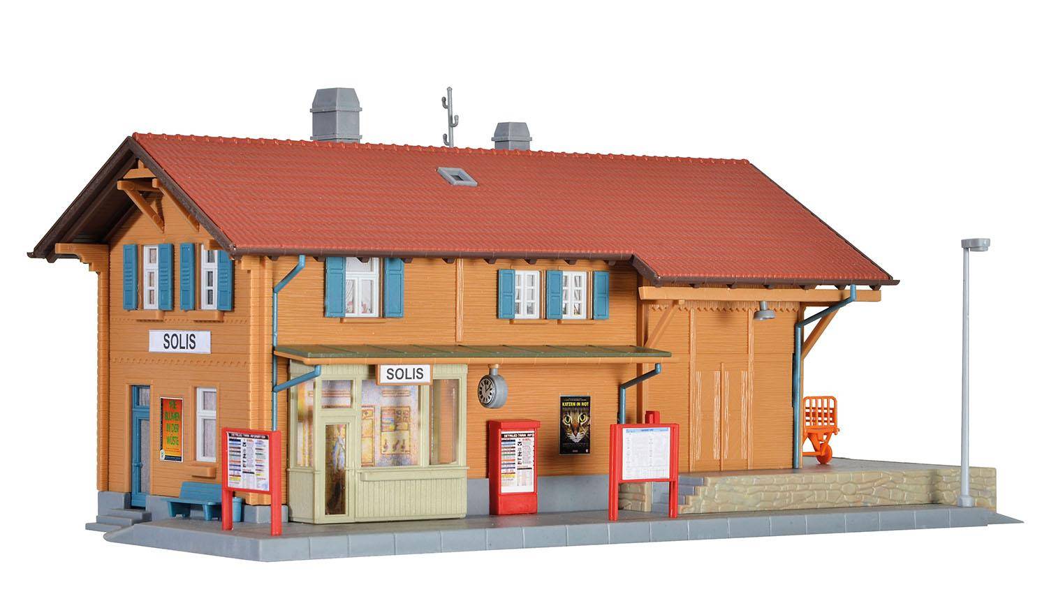 kibri 39372 H0 Bahnhof Solis