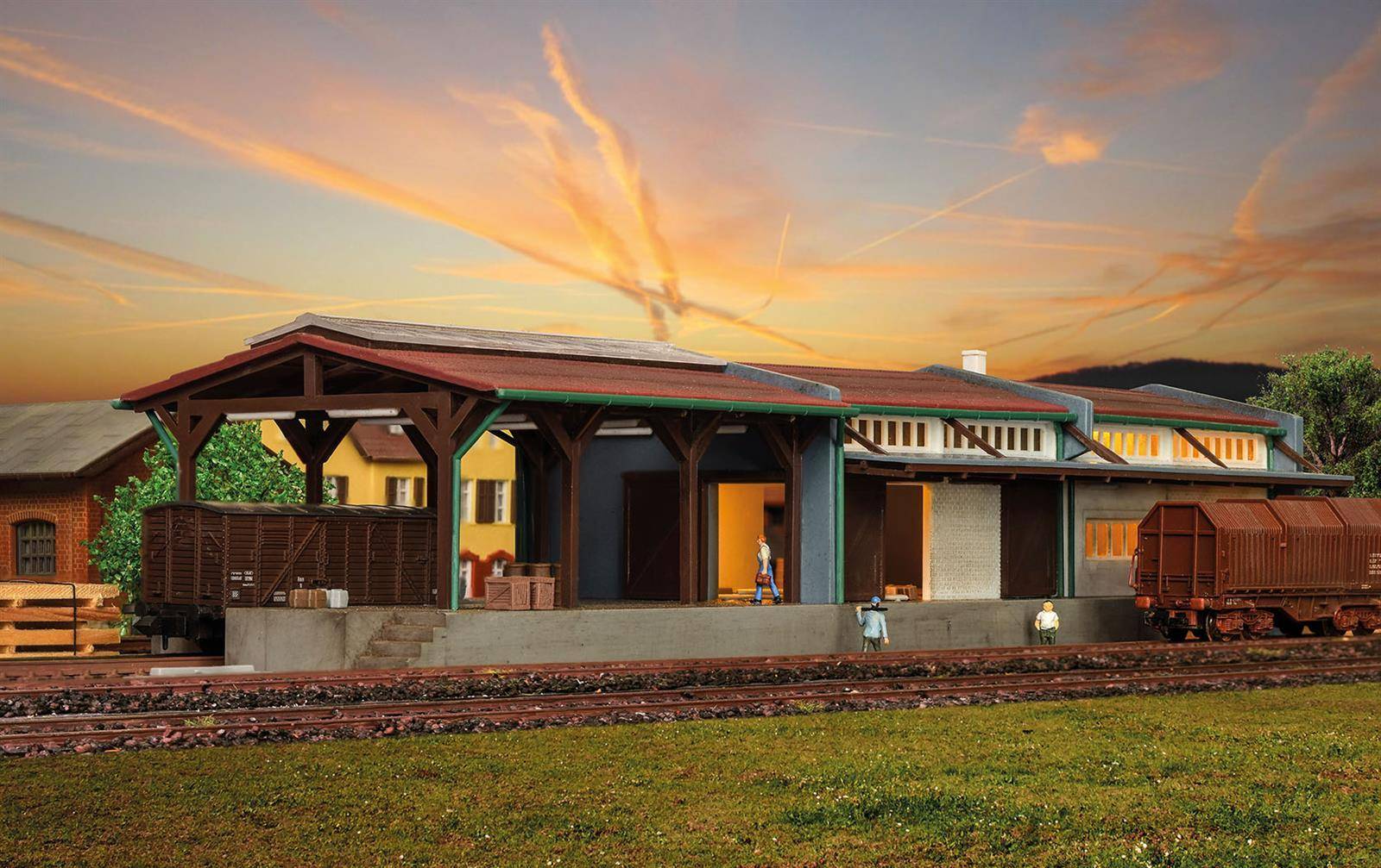 kibri 37809 N Güterschuppen