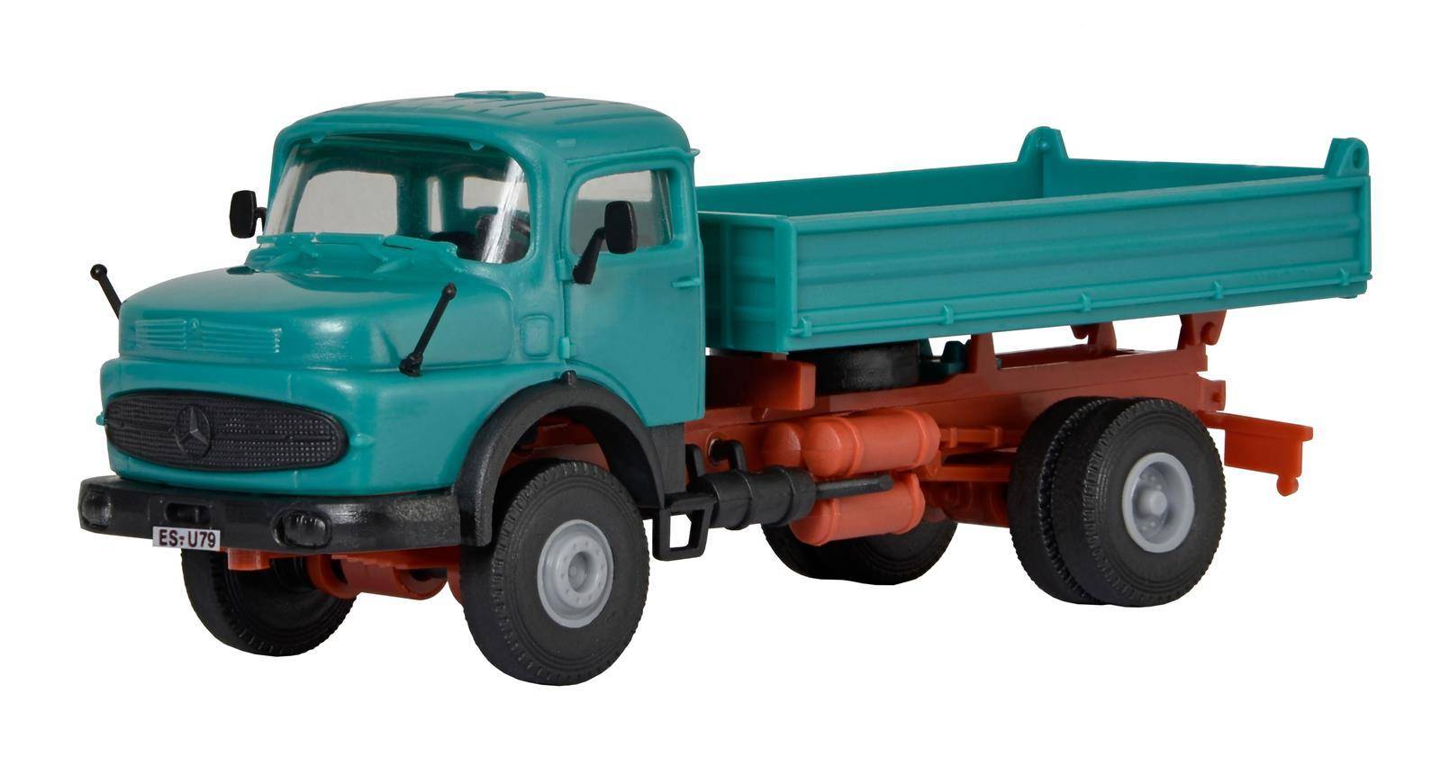 kibri 14030 H0 MB Rundhauber LAK 1620 mit Kipp-Pritsche