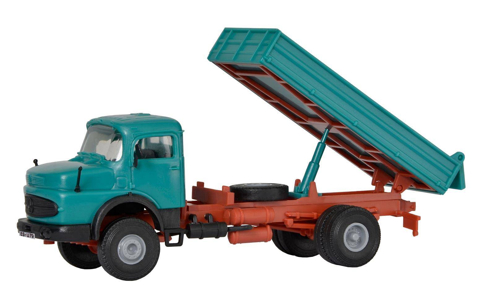 kibri 14030 H0 MB Rundhauber LAK 1620 mit Kipp-Pritsche