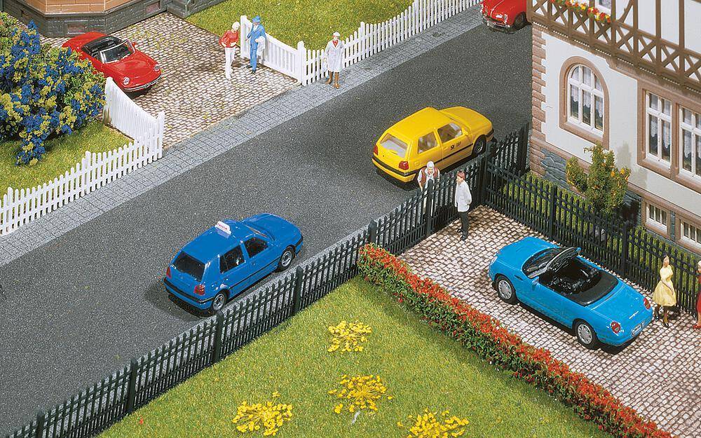 Faller 180411 Eisen-Gartenzaun, 684 mm Epoche I